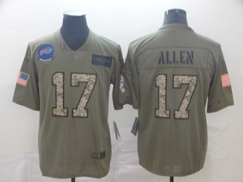 Nike Bills 17 Josh Allen 2019 Olive Camo Salute To Service Limited Jersey,We sell and wholesale Nike Bills 17 Josh Allen 2019 Olive Camo Salute To Service Limited Jersey on line form chian!